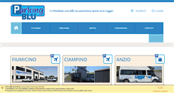 Desktop Screenshot of parkingblu.it