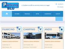 Tablet Screenshot of parkingblu.it